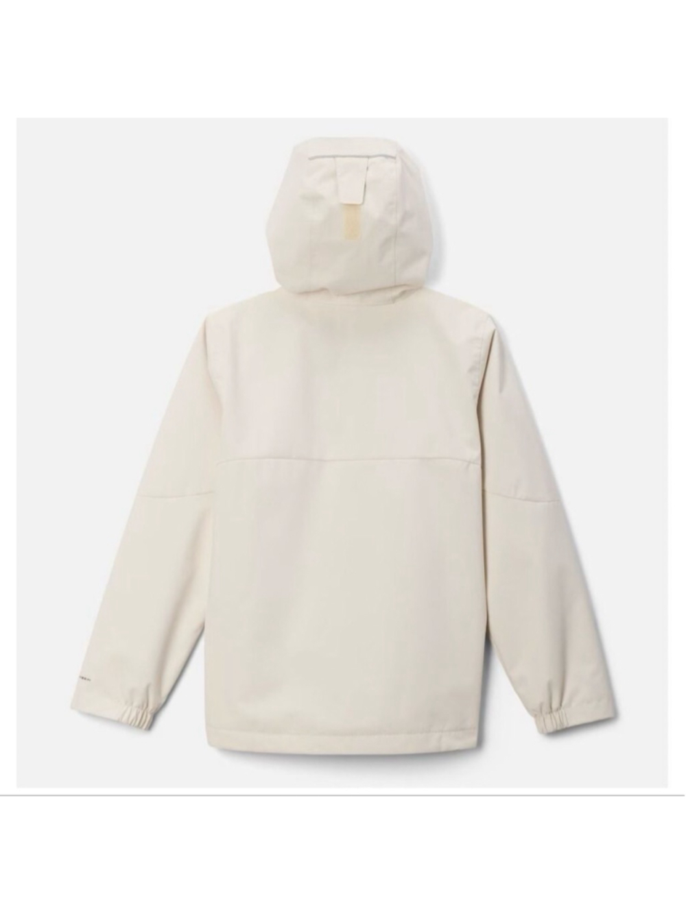 Columbia Girls Hikebound II Jacket XXS 4/5 Chalk NWT - Picture 4 of 6